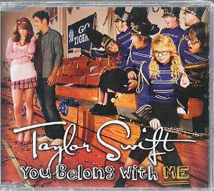 TAYLOR SWIFT CD SINGLE 2 Tracks: 1. You Belong With Me 2. Love Story 