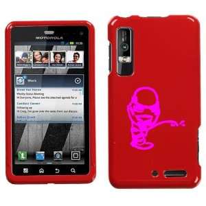   XT862 PINK STORM PEEING ON RED HARD CASE COVER 