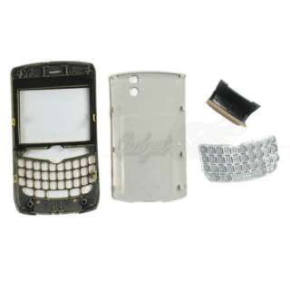 FOR Blackberry 8350 8350i Housing Case 5 piece Yellow  