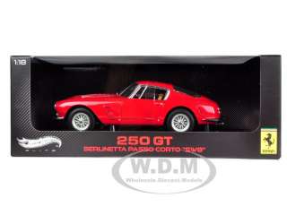 Brand new 1:18 scale diecast model car of 1961 Ferrari 250 GT Passo 