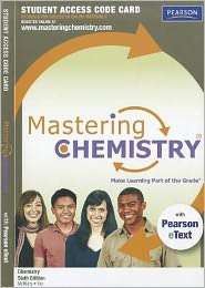 MasteringChemistry with Pearson eText Student Access Code Card for 