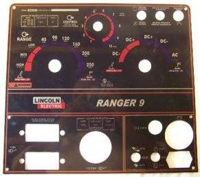  Arc Welder Control Plate For Models SA 200 163, Part# L 9091 Ranger 9
