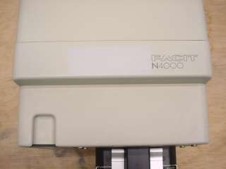 Facit N4000 Paper Tape Reader Punch Machine KDP928037/6  