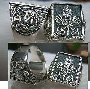 RING Vatican STERLING 925 SILVER  