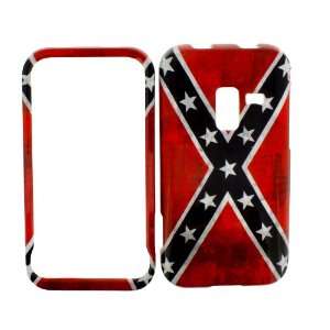  SAMSUNG CONQUER 4G CONFEDERATE REBEL FLAG SNAP ON HARD 
