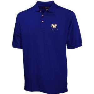  Coppin State Eagles Royal Blue Classic Pique Polo Sports 