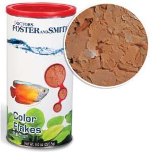  Doctors Foster and Smith Color Flakes Fish Food 8 oz Pet 