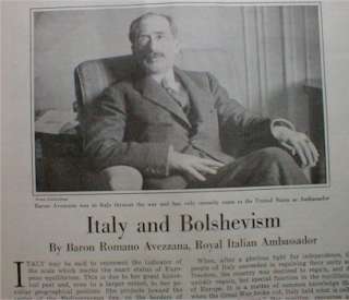  Roebuck Tuskegee Conference 1920 Italy Communism  
