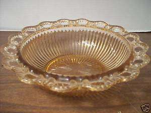 Hocking Glass Co.Old Colony Pink Depression Bowl  