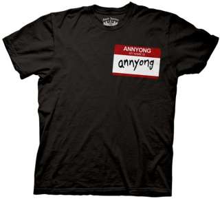 Arrested Development TV Funny Name Annyong Adult Shirt  