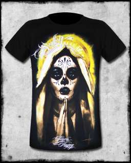 SULLEN CLOTHING PREY MENS BLACK DAY OF THE DEAD TATTOO SHORT SLEEVE 