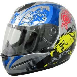  AFX Stunt Adult FX 95 Street Racing Motorcycle Helmet w 