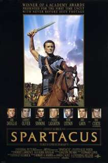 Spartacus 27 x 40 Movie Poster Kirk Douglas, D  