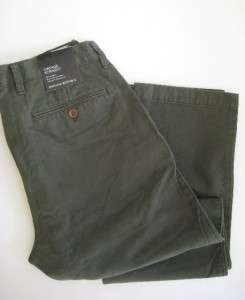 BANANA REPUBLIC MEN 34X32 NWT Vintage Chino Pant Slacks Straight Fit 