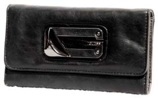 NEW Guess ALINA Black Slim Wallet Bag Handbag Purse  