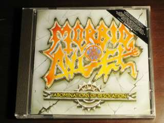 Morbid Angel Abominations Of Desolation CD 1991 Earache Import 
