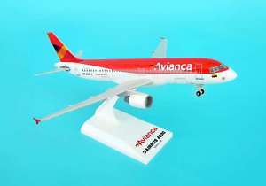 Avianca Airbus A320 Model Aircraft with Gear Colombia  