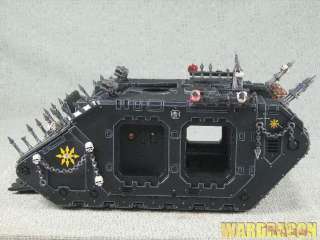 Warhammer 40K WDS painted Chaos Space Marines Land Raider a53  