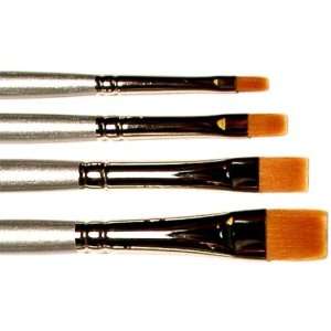   Set 18 Golden Taklon Artist Paint Brush Shader Set: Arts, Crafts
