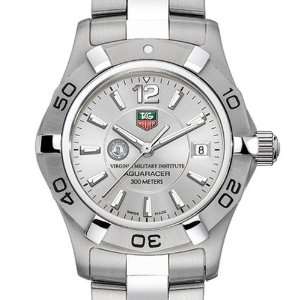  Military Institute TAG Heuer Watch   Womens Steel Aquaracer Watch