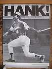 1972 Topps Poster #9 Hank Aaron Atlanta Braves NR/MT  