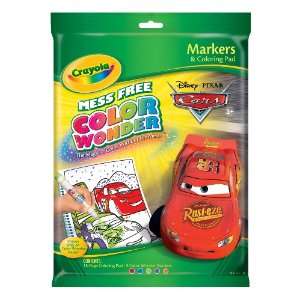   Color Wonder Disney Cars Coloring Book and Markers: Toys & Games