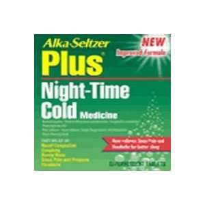  Alka Seltzer Plus Tablets Night Time Cold Medicine   20 Ea 