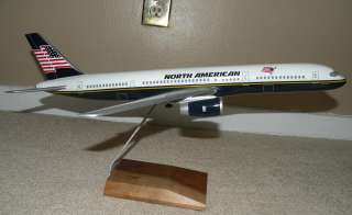 100 scale North American Airlines 767 400 by Wesco models  