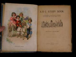 ABC Story Book 1902 color lithograph illustrated  