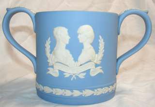Wedgwood Jasperware Loving Mug, Charles & Diana Wedding 1981 Prince 