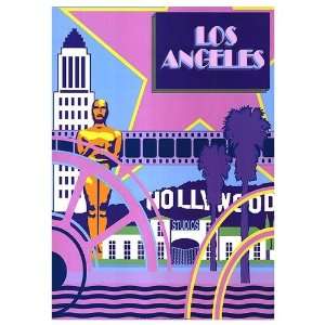  Los Angeles, California Movie Poster, 19.75 x 27.75 