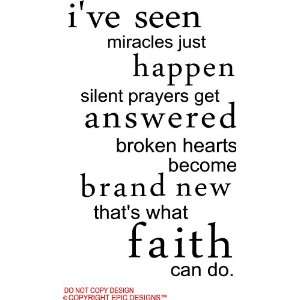   brand new thats what faith can do wall quotes art sayings vinyl