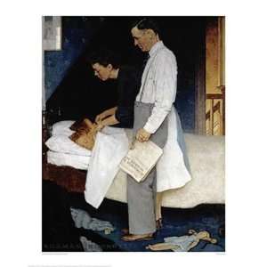  Norman Rockwell   Freedom From Fear Giclee Canvas