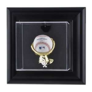  Framed Wall Mounted White Sox Logo Baseball Display Case 