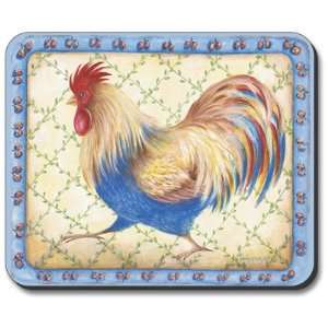    Decorative Mouse Pad Running Rooster Farm Animal Electronics
