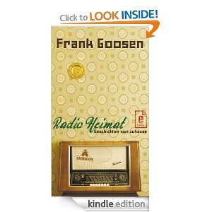 Radio Heimat (German Edition) Frank Goosen  Kindle Store