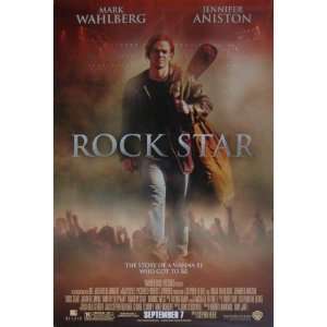   Rock Star 27x40 DS Movie Poster Mark Wahlberg 
