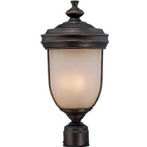  Lite Source LS 21131 Shanton Outdoor Post Lamp, Antique 