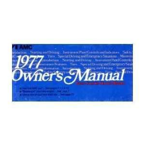  1974 AMC GREMLIN HORNET MATADOR PACER Owners Manual 