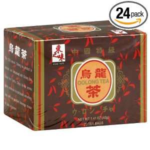 Asian Taste Tea, Oolong, 20 Count Tea Bags (Pack of 24)  