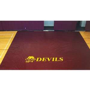  Premium Gym Floor Covers Color Tan Sold Per FT2: Sports 