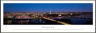WASHINGTON, DC Skyline Panoramic Print #2  