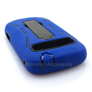   Kickstand Double Layer Hard Case Gel Cover For Samsung Admire  