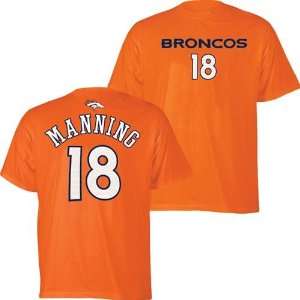 Denver Broncos Peyton Manning #18 Youth Name & Number T 