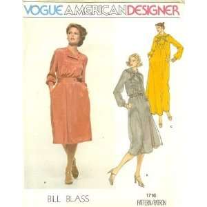  Vogue American Designer Bill Blass Original 1718 Pattern 