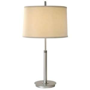 com Trend Lighting BT7151 One Light Silver Table Lamp Metallic Silver 