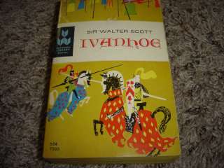 1959 Vintage Book Ivanhoe Sir Walter Scott 1st Print  