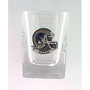  St. Louis Rams NFL Square Shot Glass: Sports & Outdoors