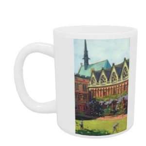 Exeter College, Oxford (oil on canvas) by Naomi Clements Wright   Mug 