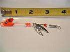 WALLEYE WEIGHT FORWARD LURES 1/4 FLO RED #141  